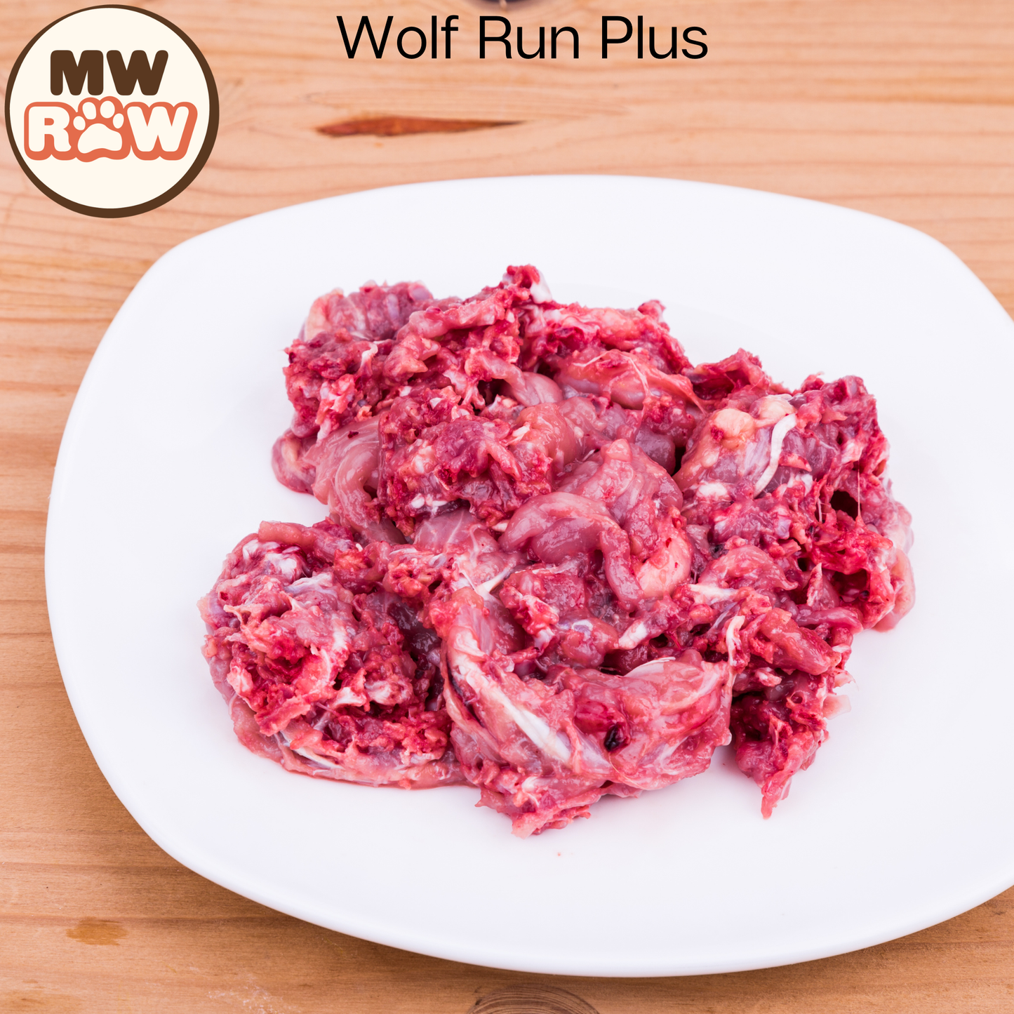 Premium Raw Food - Wolf Run Plus - Beef Blend & Green Tripe